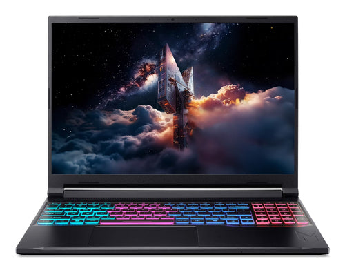Acer Nitro ANV16S-41-R27B Copilot+ PC AMD Ryzen™ 7 260 Laptop 40.6 cm (16") WUXGA 16 GB DDR5-SDRAM 1 TB SSD NVIDIA GeForce RTX 5060 Wi-Fi 6 (802.11ax) Windows 11 Pro Black