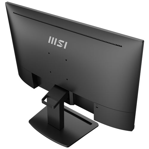 MSI Pro MP243X 23.8 Inch Monitor, Full HD (1920 x 1080), 100Hz, IPS, 4ms, HDMI, DisplayPort, Built-in Speakers, Anti-Glare, Anti-Flicker, Less Blue light, TÜV Certified, VESA, Kensington, Black