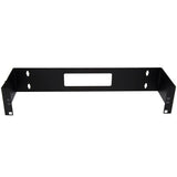 StarTech.com 2U Hinged Wall Mount Patch Panel Bracket - 6 inch Deep - 19" Patch Panel Swing Rack for Shallow Network Equipment- 22lbs
