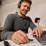 HP Poly Mission 825 Stereo USB Wired Headset TAA