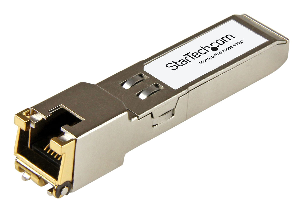StarTech.com Brocade 95Y0549 Compatible SFP Module - 1000BASE-T - SFP to RJ45 Cat6/Cat5e - 1GE Gigabit Ethernet SFP - RJ-45 100m