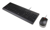 Lenovo 4X31R64411 keyboard Mouse included Universal USB French, Canadian Black