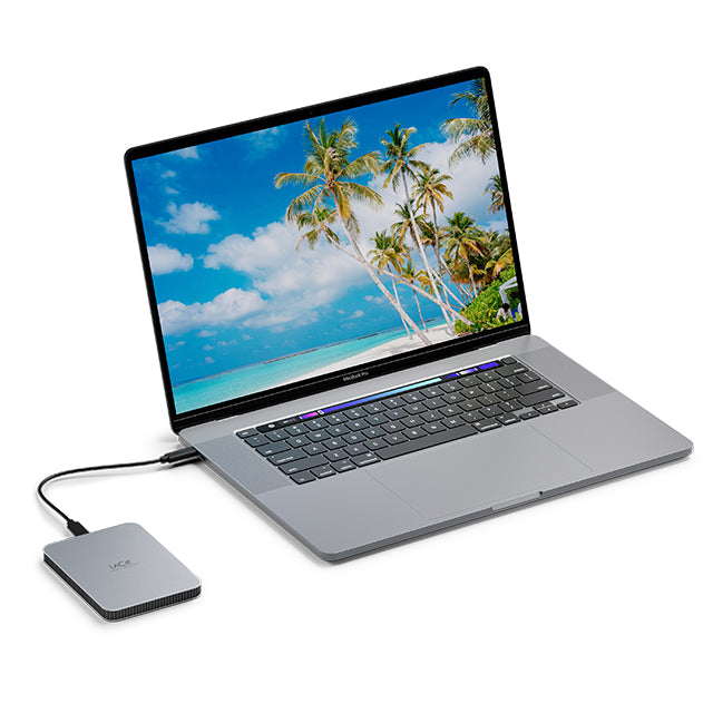 Seagate Lacie Mobile Drive external hard drive 4 TB USB Type-C 3.2 Gen 1 (3.1 Gen 1) Silver