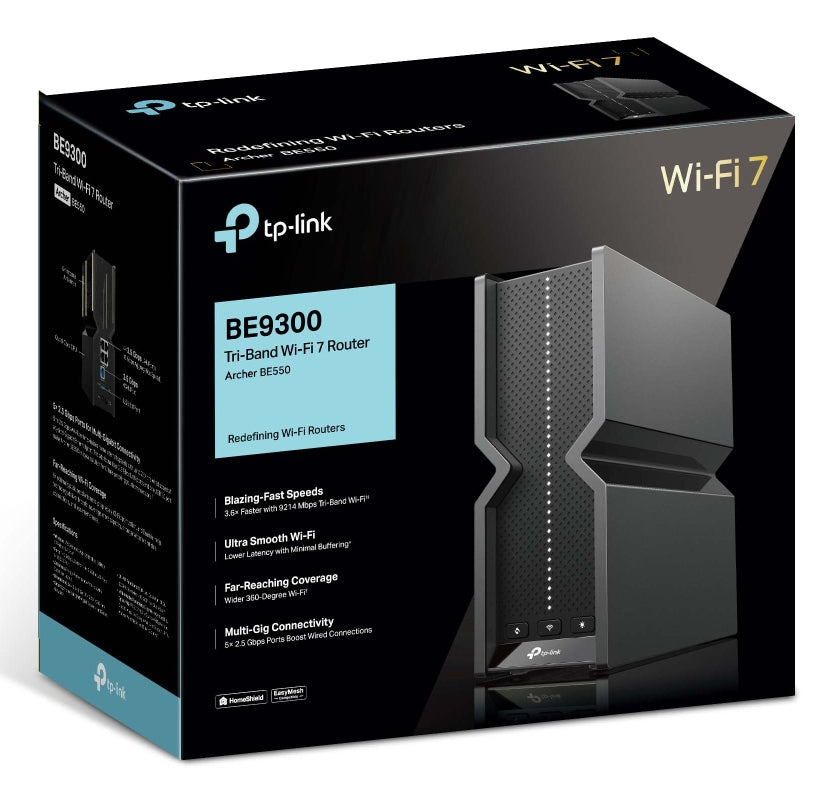 TP-Link Archer BE9300 Tri-Band Wi-Fi 7 Router