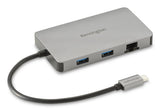 Kensington UH1450P USB-C Wired USB 3.2 Gen 2 (3.1 Gen 2) Type-C Grey