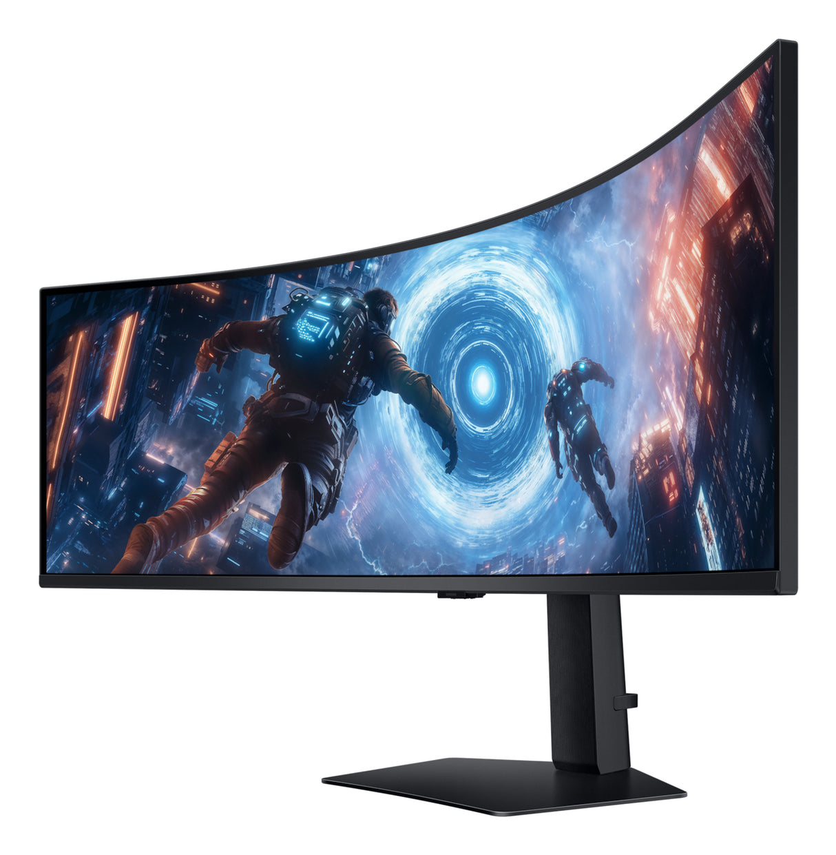 Samsung LS49FG910ENXZA computer monitor 124.5 cm (49") 5120 x 1440 pixels Dual QHD LCD Black