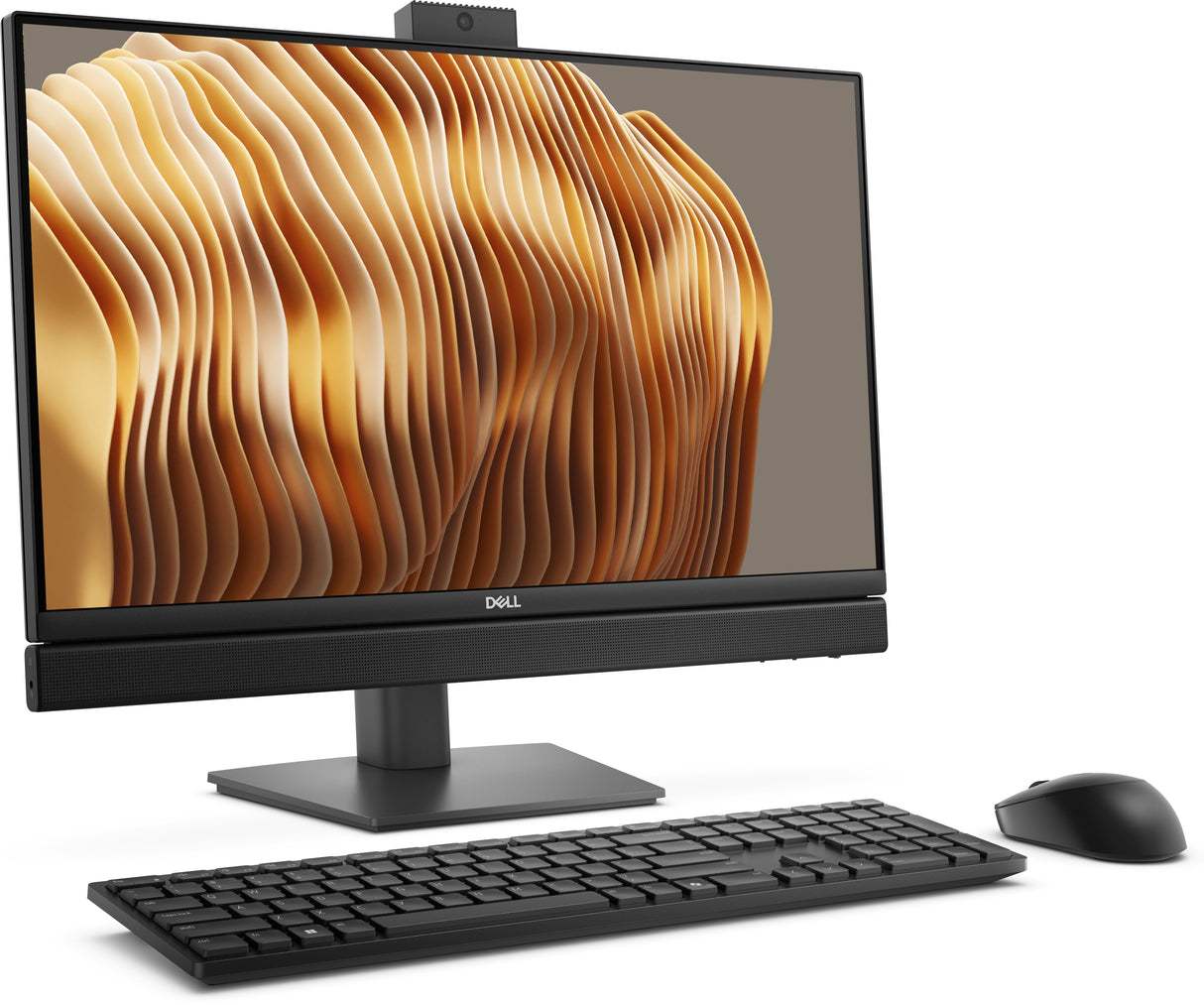 DELL QC24250 Intel Core Ultra 7 265 61 cm (24") 1920 x 1080 pixels All-in-One PC 16 GB DDR5-SDRAM 256 GB SSD Windows 11 Pro Wi-Fi 6E (802.11ax) Black