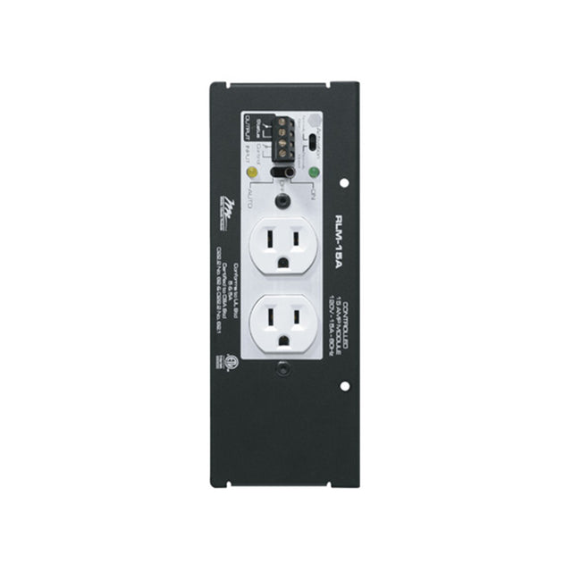 Middle Atlantic RLM-15A socket-outlet Black, White