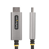 StarTech.com 6.6ft (2m) DisplayPort to HDMI Adapter Cable, 8K 60Hz, 4K 144Hz, HDR10, DP 1.4 to HDMI 2.1 Active Video Converter, DisplayPort Desktop to HDMI Monitor, M/M - DP to HDMI Cord