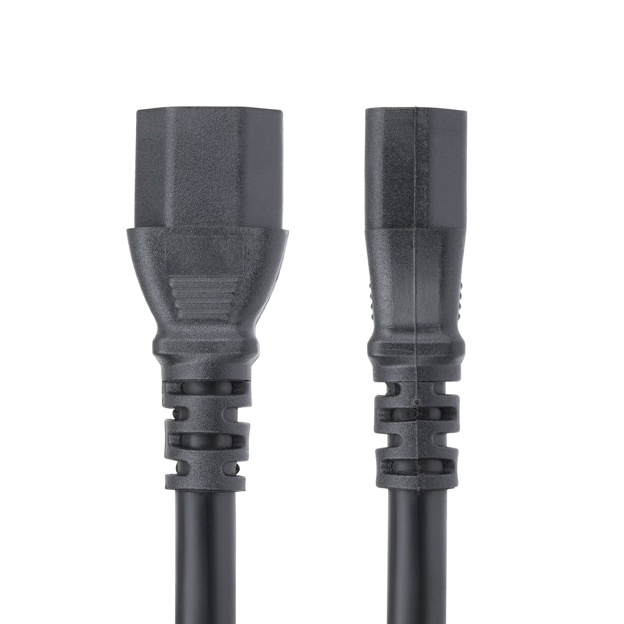 StarTech.com 15ft (4.5m) Power Extension Cord, C14 to C13 PDU Power Cord, 15A 250V, 14AWG, AC Power Cable for PDU/Power Supply, UL Listed