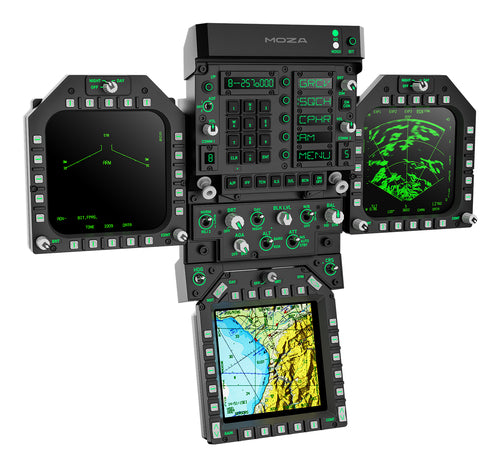 Moza Racing FMP18 Panel Bundle Flight panel set