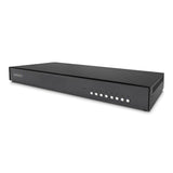 StarTech.com Secure 8-Port KVM Switch, DisplayPort, 4K 60Hz, NIAP 4.0 Desktop KVM, Metal Housing, Made in the USA