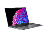 Acer Swift SFG16-72T-57PH Intel Core Ultra 5 125H Laptop 39.6 cm (15.6") Touchscreen WUXGA 16 GB LPDDR5x-SDRAM 512 GB SSD Wi-Fi 6E (802.11ax) Windows 11 Home Grey