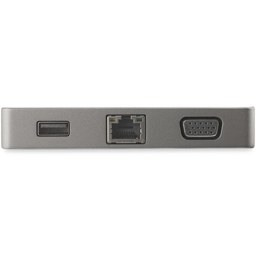 StarTech.com USB C Multiport Adapter to 4K HDMI or 1080p VGA - USB Type C Travel Dock with 95W PD Pass-Through, USB-A, Gigabit Ethernet - USB-C Video Display Adapter Mini Docking Station