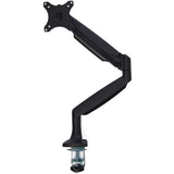 StarTech.com Desk Mount Monitor Arm - Heavy Duty Ergonomic VESA Monitor Arm - Single 32" (19.8lb/9kg) Display - Full Motion, Height Adjustable, Articulating - Aluminum - C-Clamp/Grommet- Black
