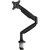 StarTech.com Desk Mount Monitor Arm - Heavy Duty Ergonomic VESA Monitor Arm - Single 32" (19.8lb/9kg) Display - Full Motion, Height Adjustable, Articulating - Aluminum - C-Clamp/Grommet- Black