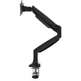 StarTech.com Desk Mount Monitor Arm - Heavy Duty Ergonomic VESA Monitor Arm - Single 32" (19.8lb/9kg) Display - Full Motion, Height Adjustable, Articulating - Aluminum - C-Clamp/Grommet- Black