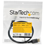 StarTech.com 3ft (1m) VESA Certified DisplayPort 1.4 Cable - 8K 60Hz HBR3 HDR - UHD DisplayPort to DisplayPort Monitor Cord - Ultra HD 4K 120Hz DP 1.4 Slim Video Cable M/M DP Connector