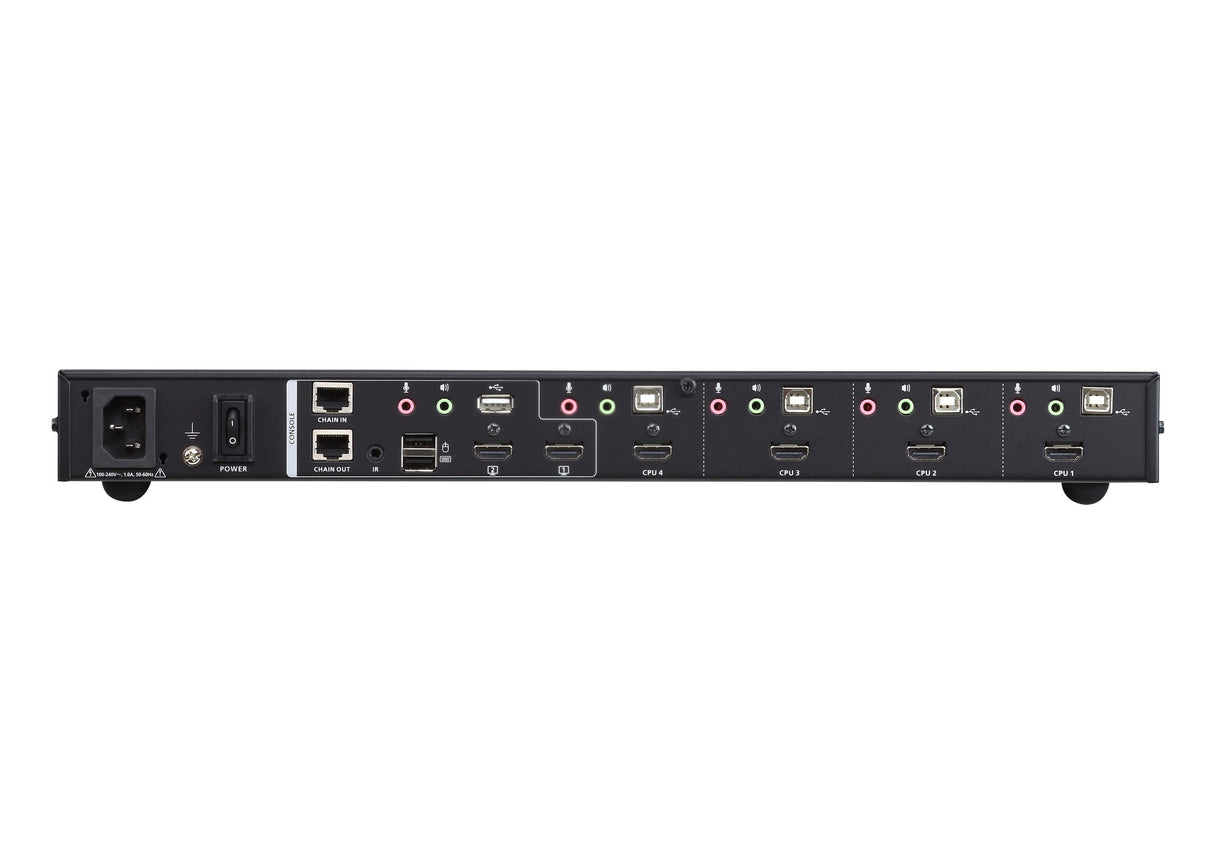 ATEN CM1284 KVM switch Rack mounting Black