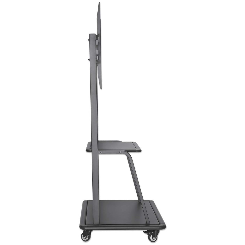 Manhattan Trolley Mount Stand for TV & Monitors, For screens 37" to 100", VESA compatibility: all between 200x200 to 800x600mm - check the dimensions of the four mounting holes on back of screen to ensure it fits, Max 150kg, Black, LFD, Stand...