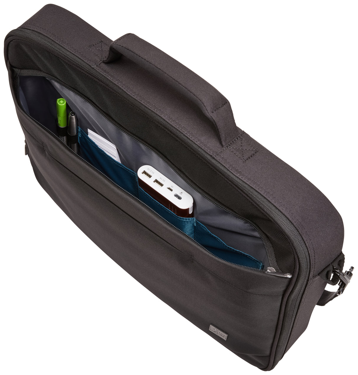 Case Logic Advantage ADVB-117 Black 43.9 cm (17.3") Messenger case