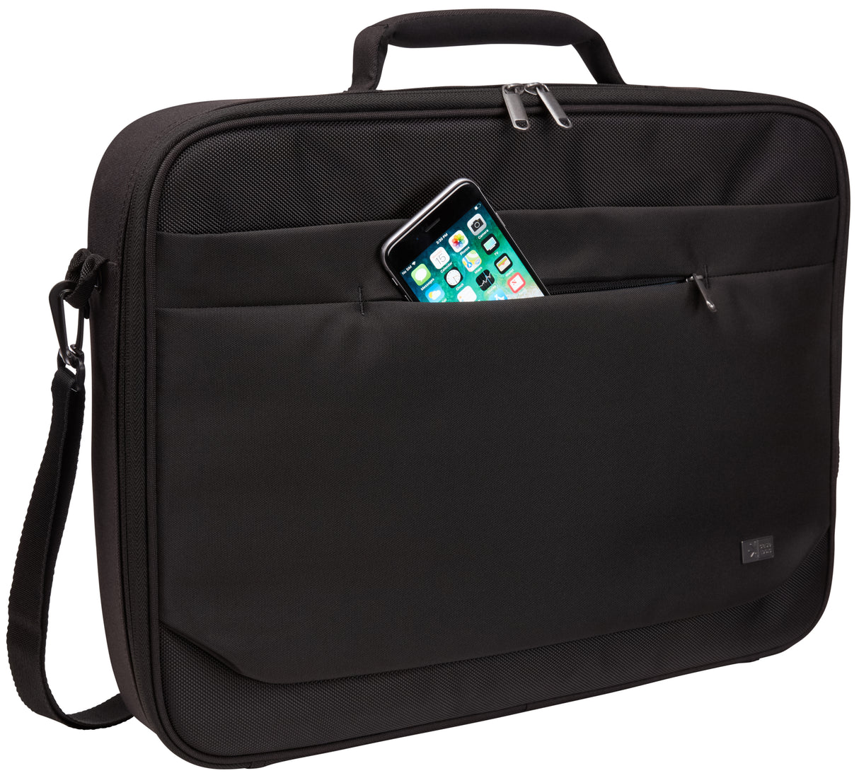 Case Logic Advantage ADVB-117 Black 43.9 cm (17.3") Messenger case