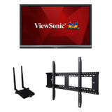 Viewsonic IFP5550E1 interactive whiteboard 139.7 cm (55") 3840 x 2160 pixels Touchscreen Black