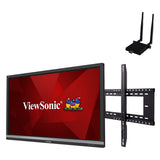 Viewsonic IFP5550E1 interactive whiteboard 139.7 cm (55") 3840 x 2160 pixels Touchscreen Black