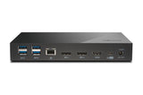 Kensington SD4800P USB-C 10Gbps Scalable Video Docking Station - 60W PD - DP/DP/HDMI - Windows