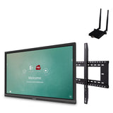 Viewsonic IFP6550-E1 interactive whiteboard 165.1 cm (65") 3840 x 2160 pixels Touchscreen Black