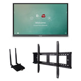 Viewsonic IFP6550-E1 interactive whiteboard 165.1 cm (65") 3840 x 2160 pixels Touchscreen Black