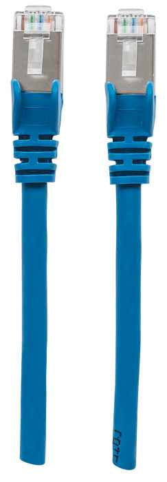 Intellinet 315982 networking cable Blue 0.3 m Cat6a S/FTP (S-STP)