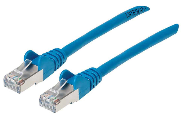 Intellinet 315982 networking cable Blue 0.3 m Cat6a S/FTP (S-STP)
