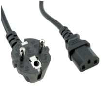 Opengear 440013 power cable Black 1.8 m CEE7/7 IEC C13
