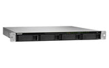 QNAP TS-983XU-RP NAS Rack (1U) Intel® Xeon® E-2124 8 GB DDR4 0 TB QNAP Turbo System Aluminium, Black