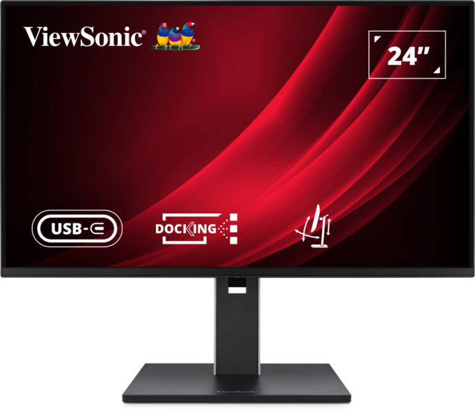 Viewsonic VG2458 computer monitor 61 cm (24") 1920 x 1080 pixels Full HD LED Black