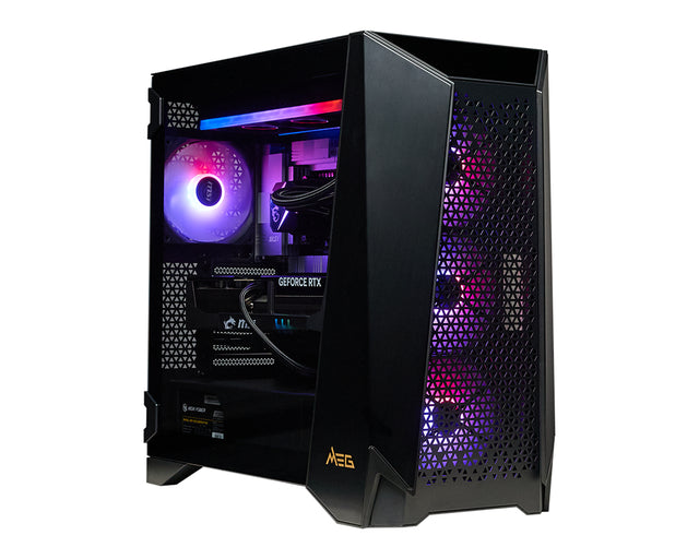 MSI Infinite RS AI 2NVZ9-1289US Intel Core Ultra 9 285K 64 GB DDR5-SDRAM 2 TB SSD NVIDIA GeForce RTX 5090 Windows 11 Pro Desktop PC Black