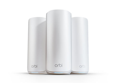 NETGEAR Orbi 870 Tri-band (2.4 GHz / 5 GHz / 6 GHz) Wi-Fi 7 (802.11be) White 5 Internal