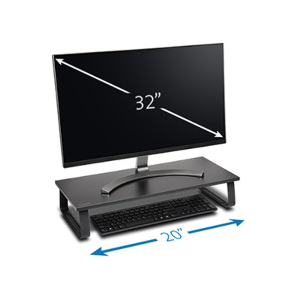 Kensington K55726WW monitor mount / stand 81.3 cm (32") Desk Black