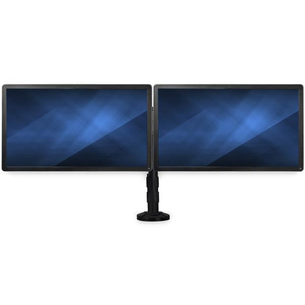 StarTech.com Desk-mount Dual-Monitor Arm - Cross Bar - Grommet/Desk Clamp Mount - For up to 27" (17.6lb/8kg) Displays