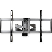 StarTech.com Full Motion TV Wall Mount - Heavy Duty Articulating TV Wall Mount Bracket for 32" to 75" (165lb/75kg) VESA Display - Universal Adjustable Tilt/Swivel Flat Screen Arm - Silver - TAA