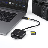 StarTech.com USB-C SD Express Card Reader, USB 10Gbps, Portable Memory Card Reader, USB Type-C to Secure Digital 7.1 Adapter, Works with Any Operating System