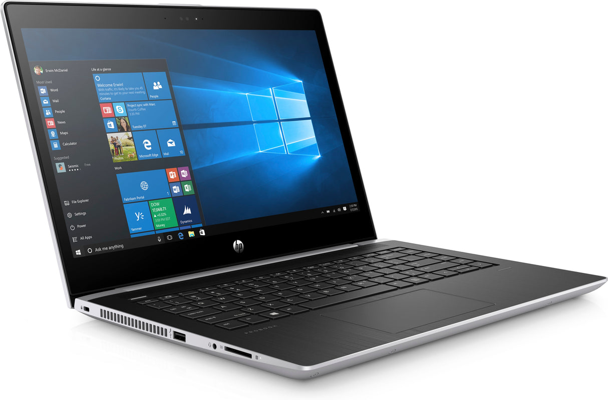 HP Mobile Thin Client mt21 Intel® Celeron® 3867U 35.6 cm (14") HD 8 GB DDR4-SDRAM 128 GB SSD Wi-Fi 5 (802.11ac) Windows 10 IoT Core Black, Silver