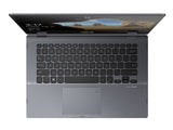 ASUS Vivobook Flip TP412UA-DB31T laptop Intel® Core™ i3 i3-8130U Hybrid (2-in-1) 35.6 cm (14") Touchscreen Full HD 4 GB LPDDR4-SDRAM 128 GB SSD Wi-Fi 4 (802.11n) Windows 10 Home in S mode Grey