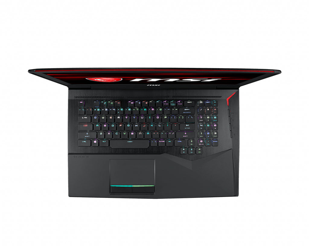 MSI Gaming GT75 8SG-081CA Titan Intel® Core™ i7 i7-8750H Laptop 43.9 cm (17.3") Full HD 16 GB DDR4-SDRAM 1.51 TB HDD+SSD NVIDIA® GeForce RTX™ 2080 Wi-Fi 5 (802.11ac) Windows 10 Home Black