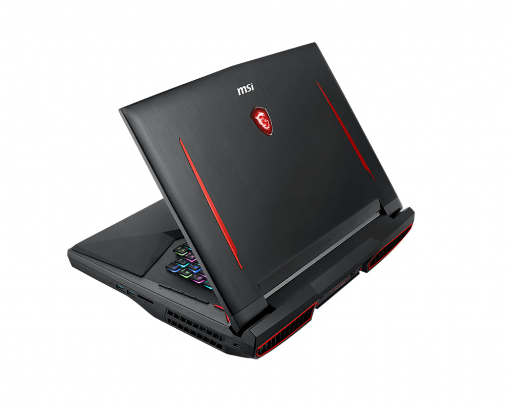 MSI Gaming GT75 8SG-081CA Titan Intel® Core™ i7 i7-8750H Laptop 43.9 cm (17.3") Full HD 16 GB DDR4-SDRAM 1.51 TB HDD+SSD NVIDIA® GeForce RTX™ 2080 Wi-Fi 5 (802.11ac) Windows 10 Home Black