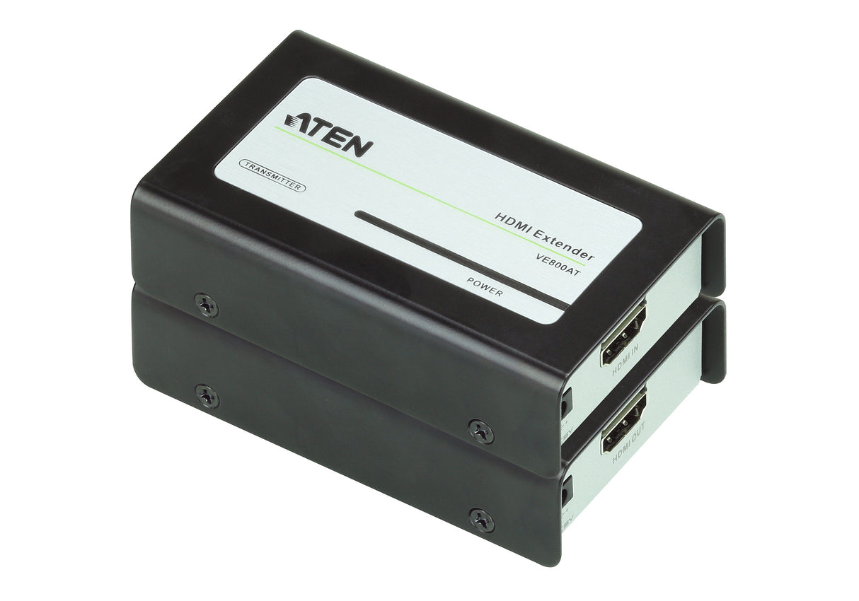 ATEN VE800A AV extender AV receiver Black