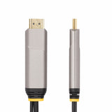 StarTech.com 50ft (15m) USB-C to HDMI 2.0 Active Optical Cable (AOC), 4K 60Hz, CL3 Rated, Unidirectional USB Type-C to HDMI Adapter Cable