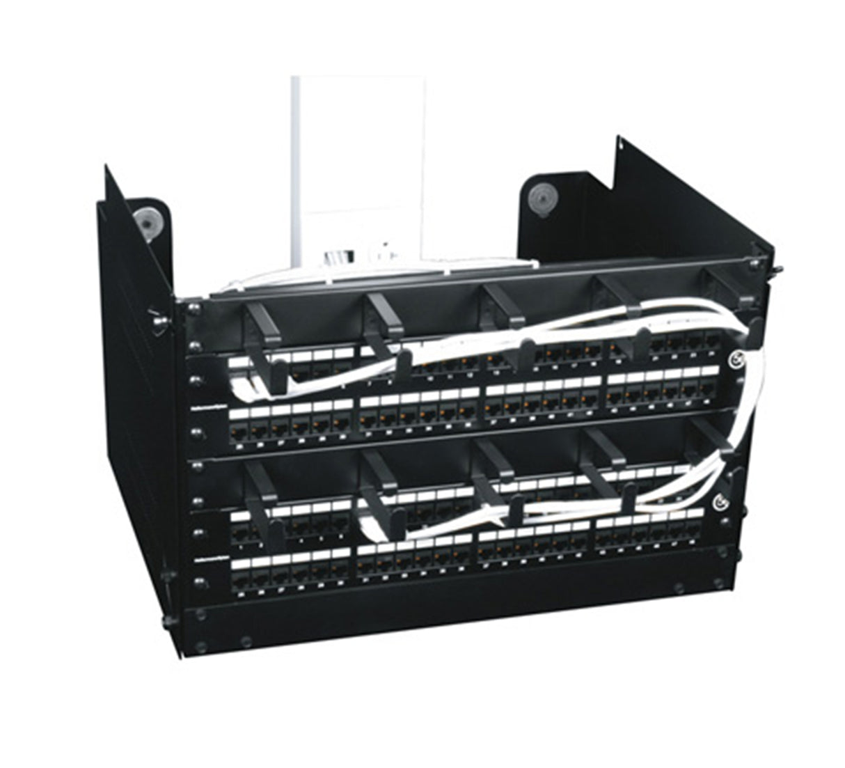 Middle Atlantic PPM-6-16OB rack cabinet 6U Wall mounted rack Black