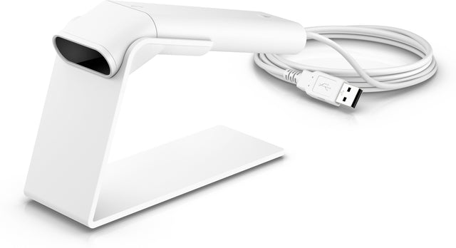 HP Engage One Prime White Barcode Scanner Handheld bar code reader 2D LED